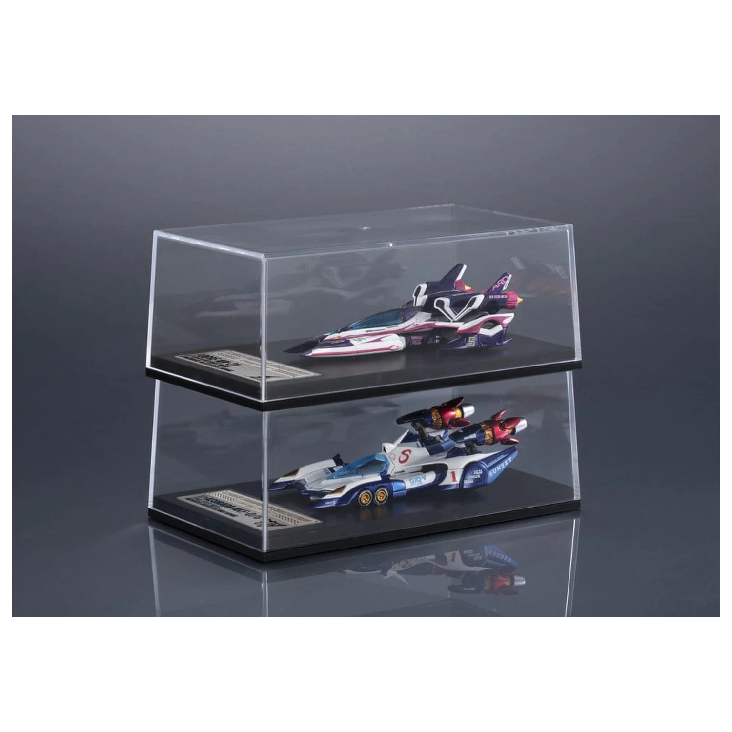 Future GPX Cyber Formula vAsurada AKF-0/G spiral boost mode & OGRE AN-21 super Aero boost mode Set Heritage Edition 2 db-os jármű csomag 9 cm    termékfotó