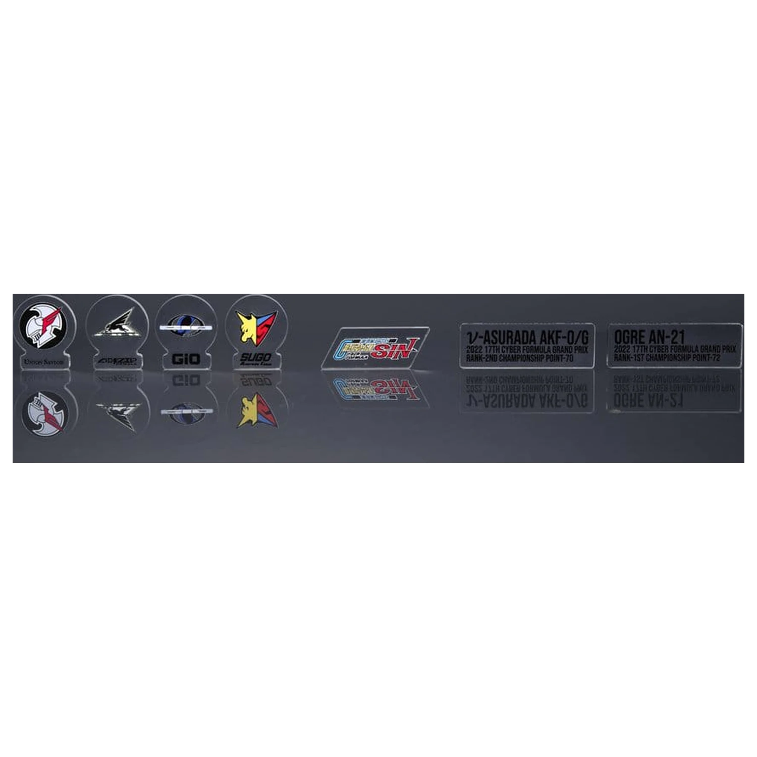 Future GPX Cyber Formula vAsurada AKF-0/G spiral boost mode & OGRE AN-21 super Aero boost mode Set Heritage Edition 2 db-os jármű csomag 9 cm    termékfotó