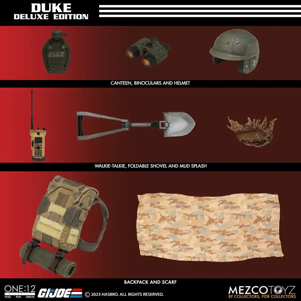 G.I. Joe 1/12 Duke Deluxe Edition akciófigura 16 cm termékfotó