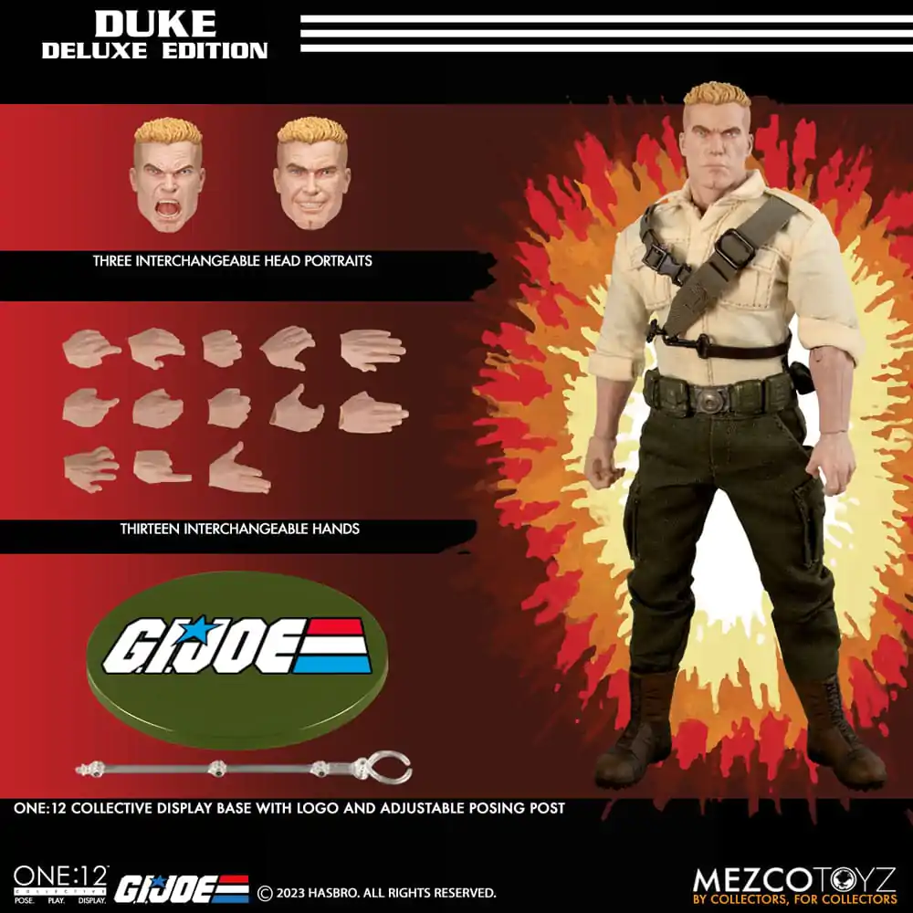 G.I. Joe 1/12 Duke Deluxe Edition akciófigura 16 cm termékfotó