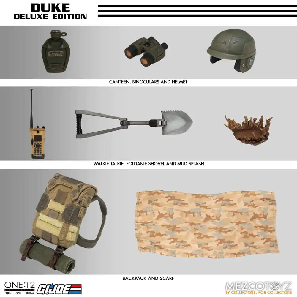 G.I. Joe 1/12 Duke Deluxe Edition akciófigura 16 cm termékfotó