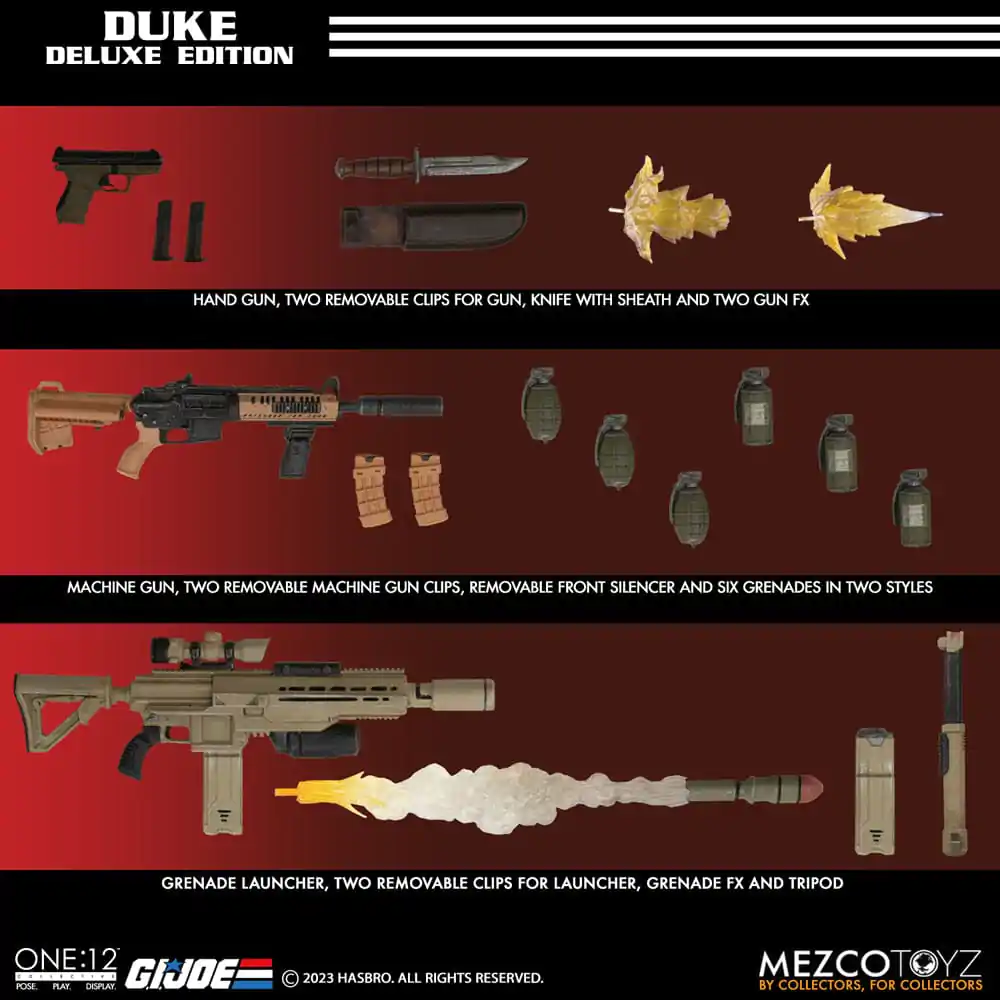 G.I. Joe 1/12 Duke Deluxe Edition akciófigura 16 cm termékfotó