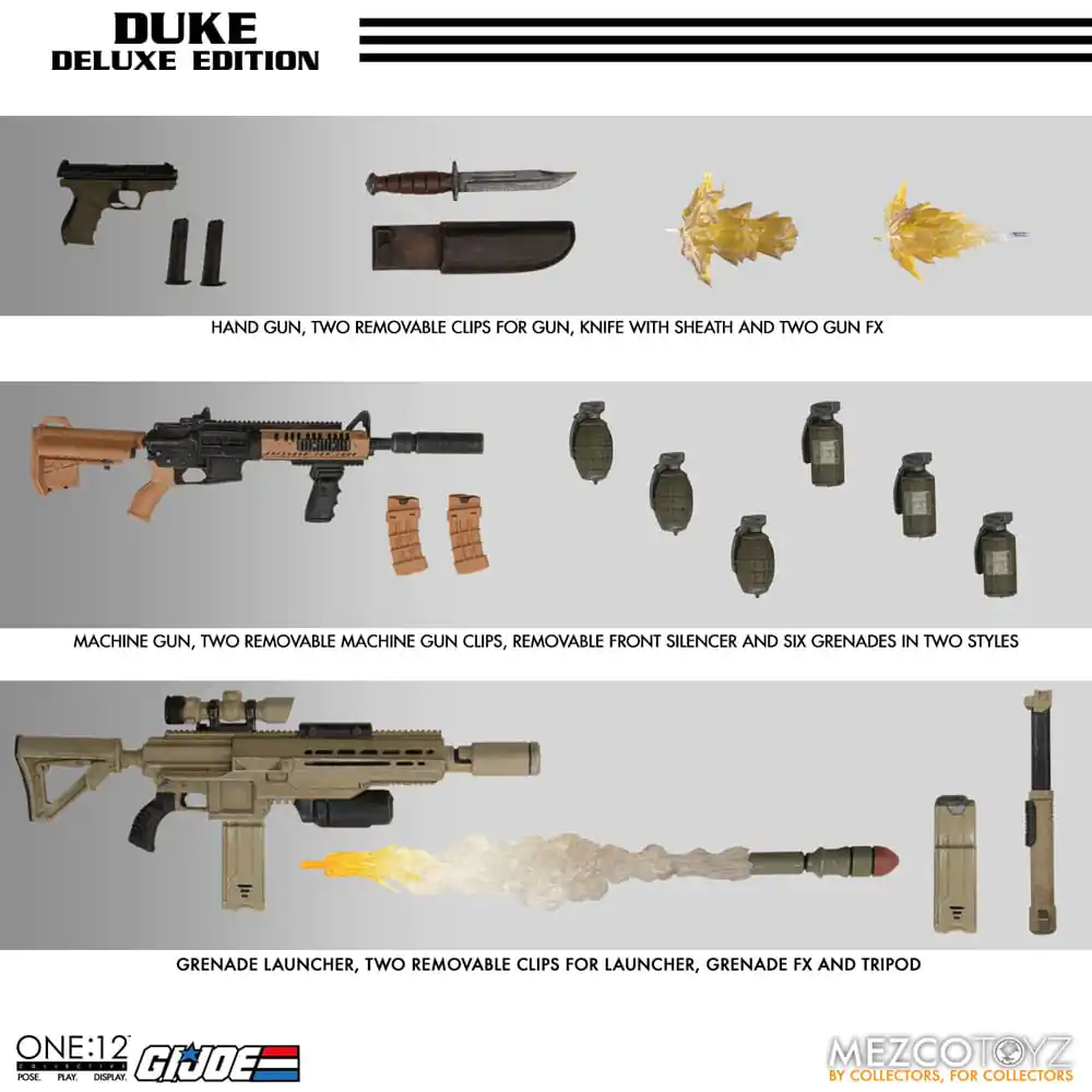 G.I. Joe 1/12 Duke Deluxe Edition akciófigura 16 cm termékfotó