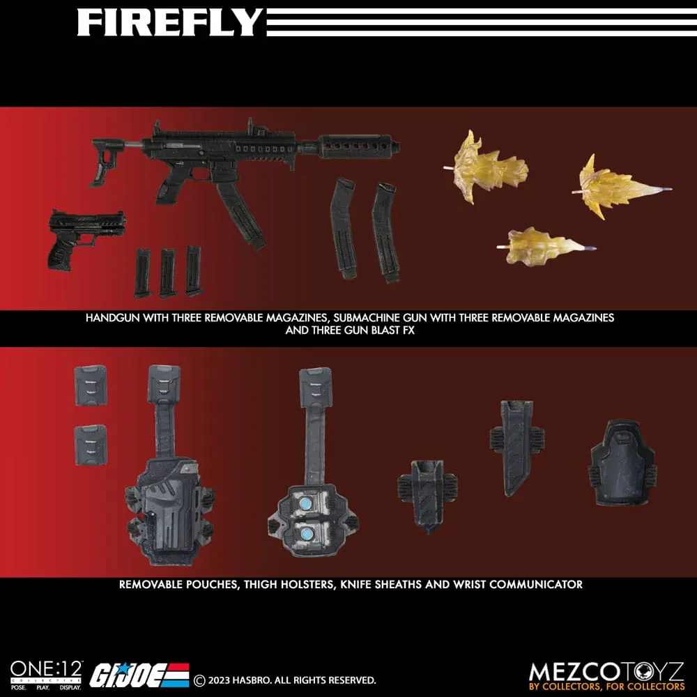 G.I. Joe 1/12 Firefly akciófigura 17 cm termékfotó