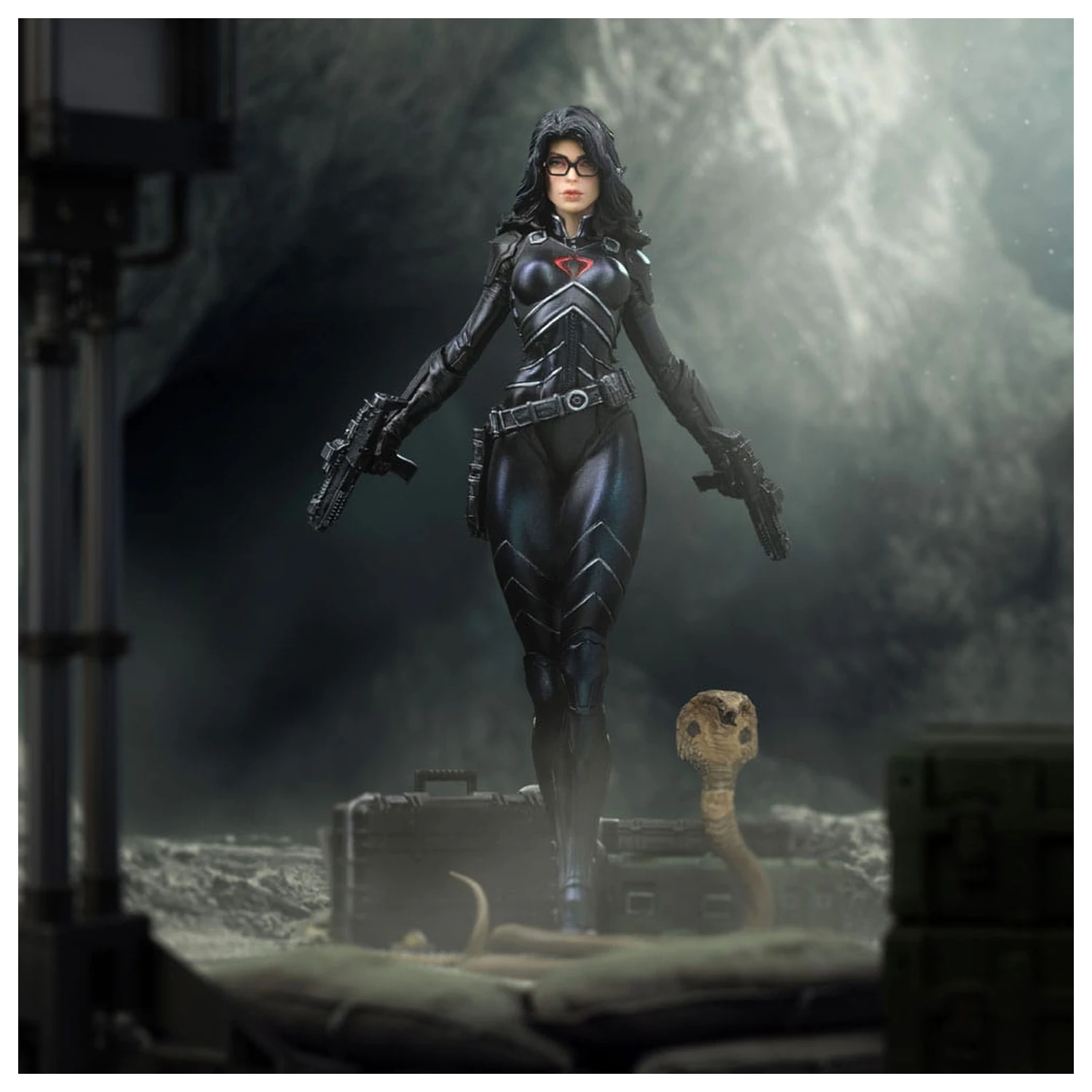 G.I. Joe Art Scale 1/10 Baroness szobor figura 22 cm  termékfotó