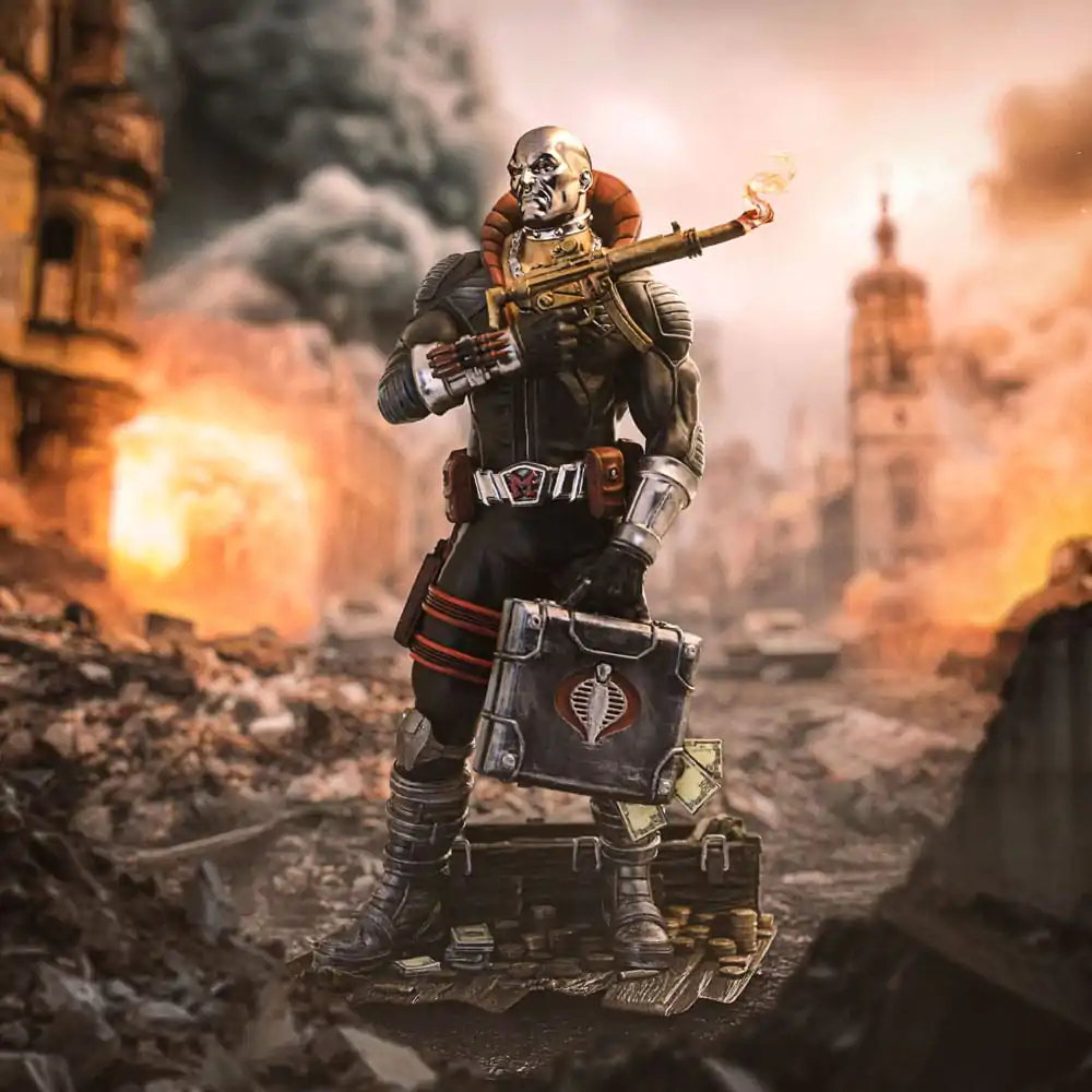 G.I. Joe Art Scale 1/10 Destro szobor figura 22 cm termékfotó