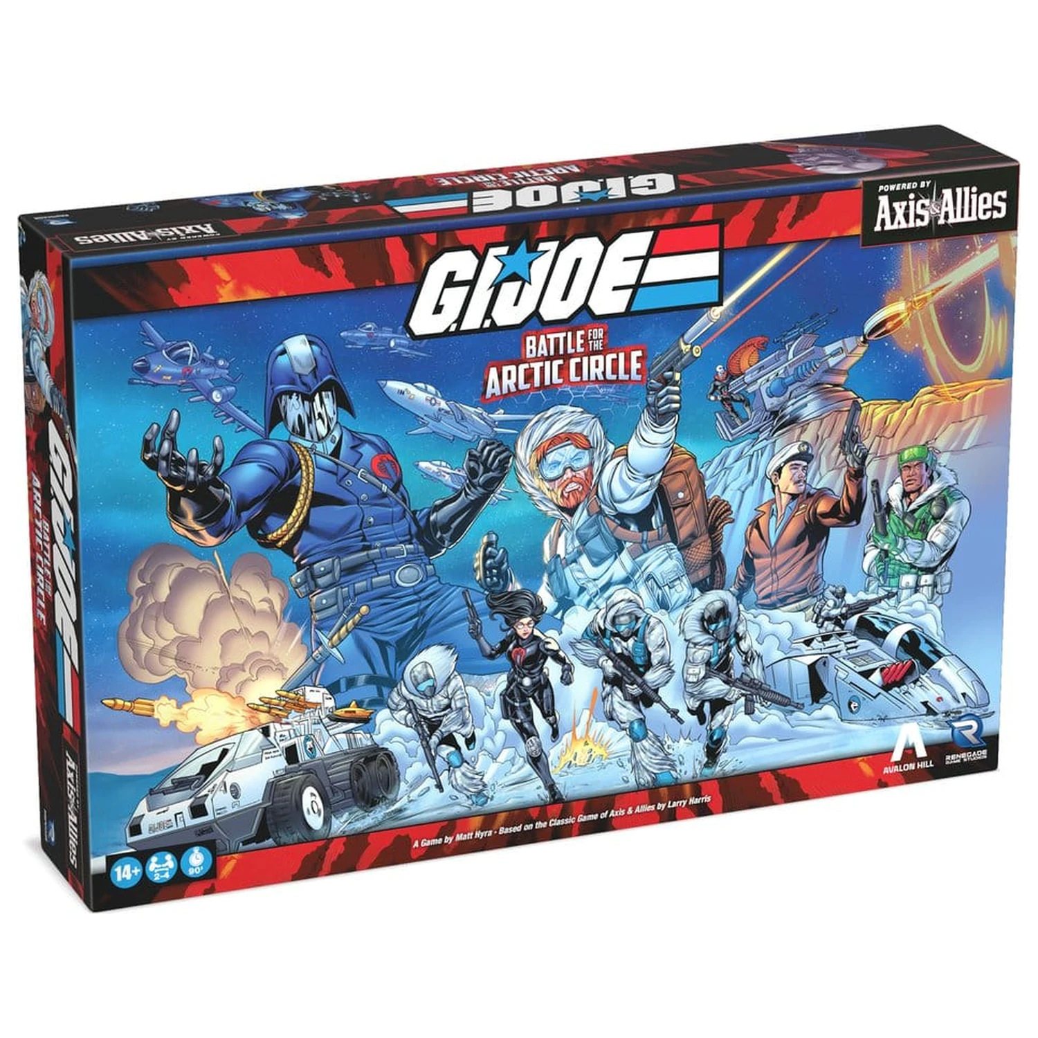 G.I. Joe Battle for the Arctic Circle powered by Axis & Allies Angol nyelvű társasjáték  termékfotó