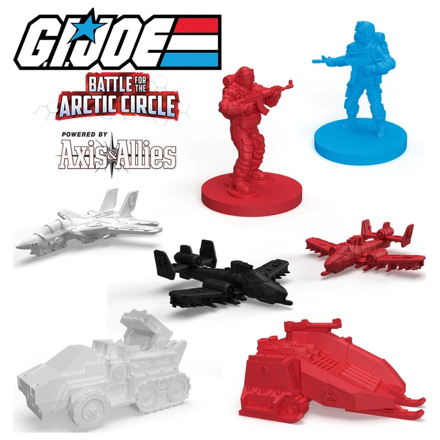 G.I. Joe Battle for the Arctic Circle powered by Axis & Allies Angol nyelvű társasjáték  termékfotó