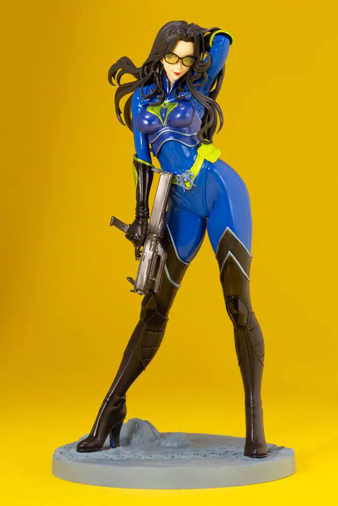 G.I. Joe Bishoujo 1/7 Baroness 25th Anniversary Blue Color Ver. PVC szobor figura 23 cm termékfotó