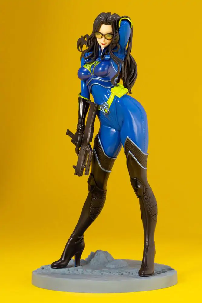 G.I. Joe Bishoujo 1/7 Baroness 25th Anniversary Blue Color Ver. PVC szobor figura 23 cm termékfotó