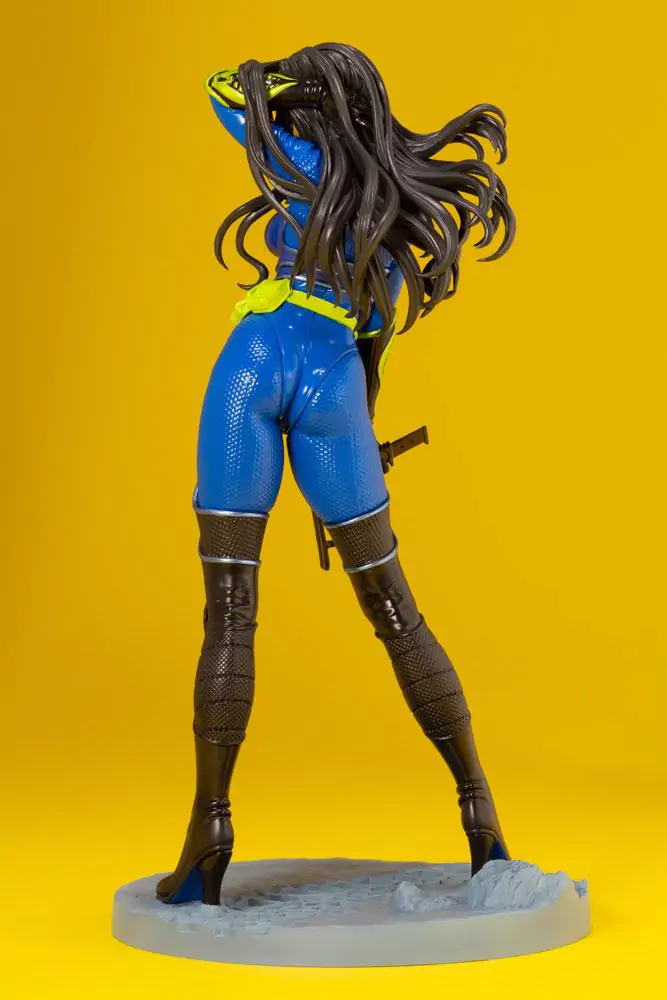 G.I. Joe Bishoujo 1/7 Baroness 25th Anniversary Blue Color Ver. PVC szobor figura 23 cm termékfotó