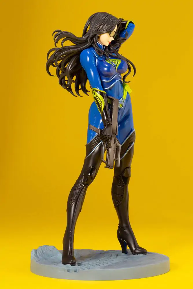 G.I. Joe Bishoujo 1/7 Baroness 25th Anniversary Blue Color Ver. PVC szobor figura 23 cm termékfotó