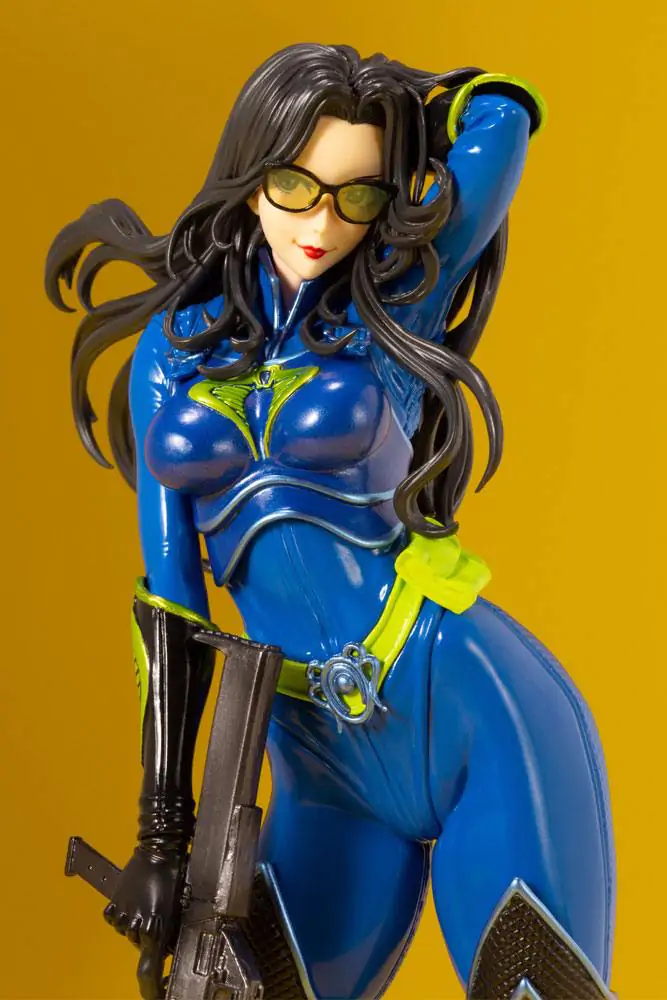 G.I. Joe Bishoujo 1/7 Baroness 25th Anniversary Blue Color Ver. PVC szobor figura 23 cm termékfotó