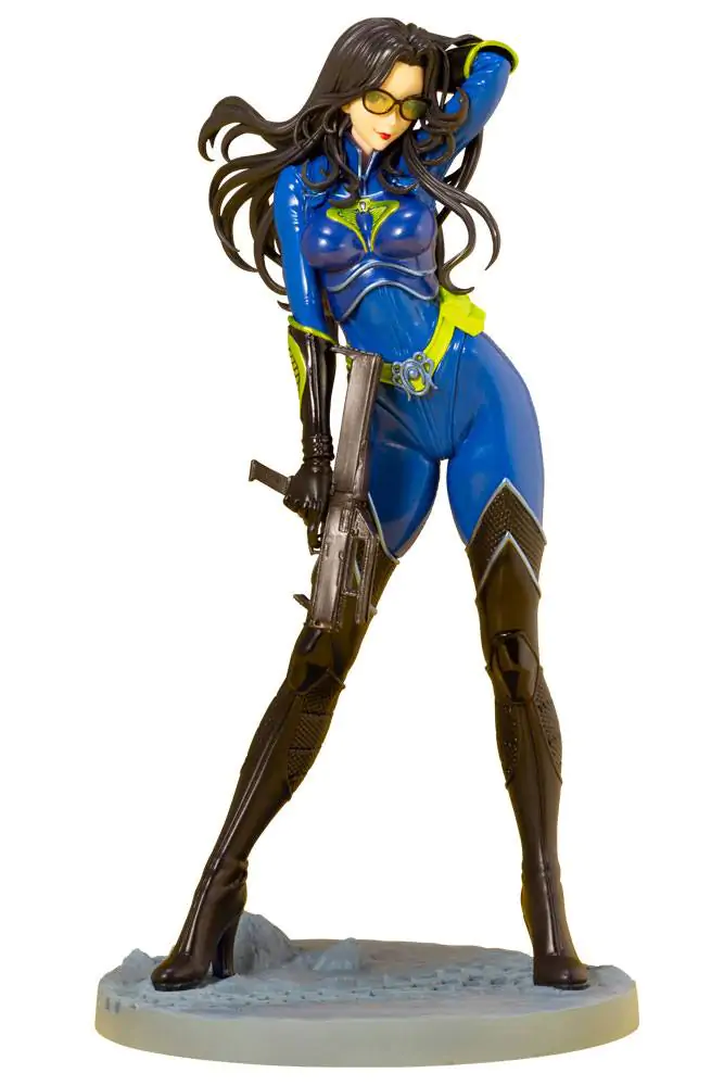 G.I. Joe Bishoujo 1/7 Baroness 25th Anniversary Blue Color Ver. PVC szobor figura 23 cm termékfotó