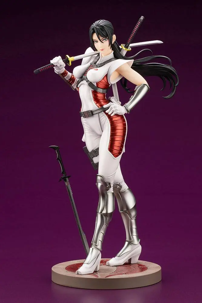 G.I. Joe Bishoujo 1/7 Dawn Moreno Snake Eyes II Limitált kiadás PVC szobor figura 23 cm termékfotó