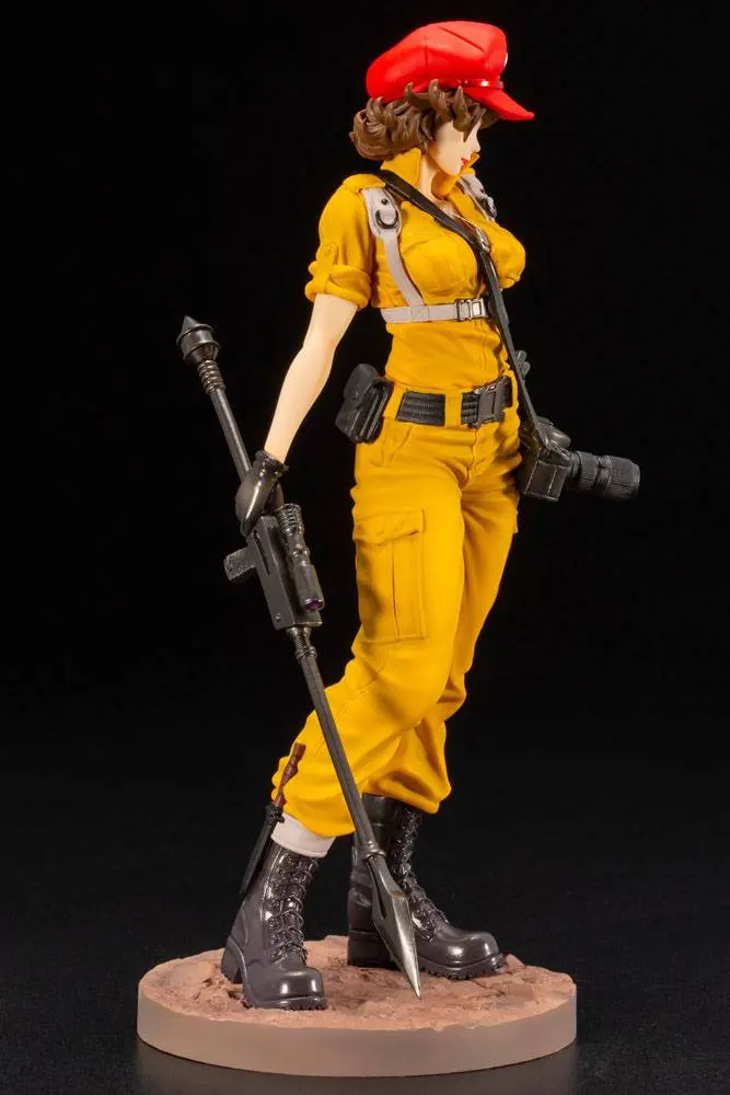 G.I. Joe Bishoujo 1/7 Lady Jaye Canary Ann Color Version PVC szobor figura 23 cm termékfotó