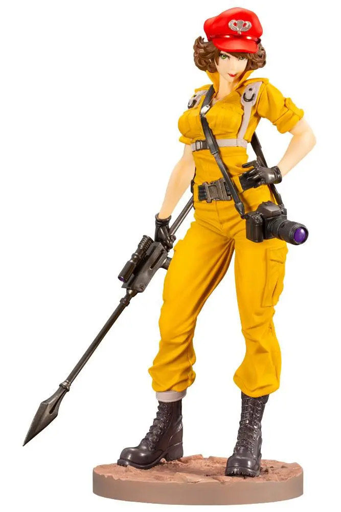 G.I. Joe Bishoujo 1/7 Lady Jaye Canary Ann Color Version PVC szobor figura 23 cm termékfotó