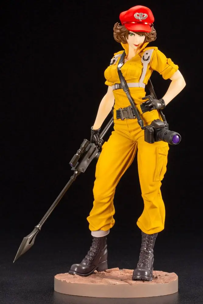 G.I. Joe Bishoujo 1/7 Lady Jaye Canary Ann Color Version PVC szobor figura 23 cm termékfotó