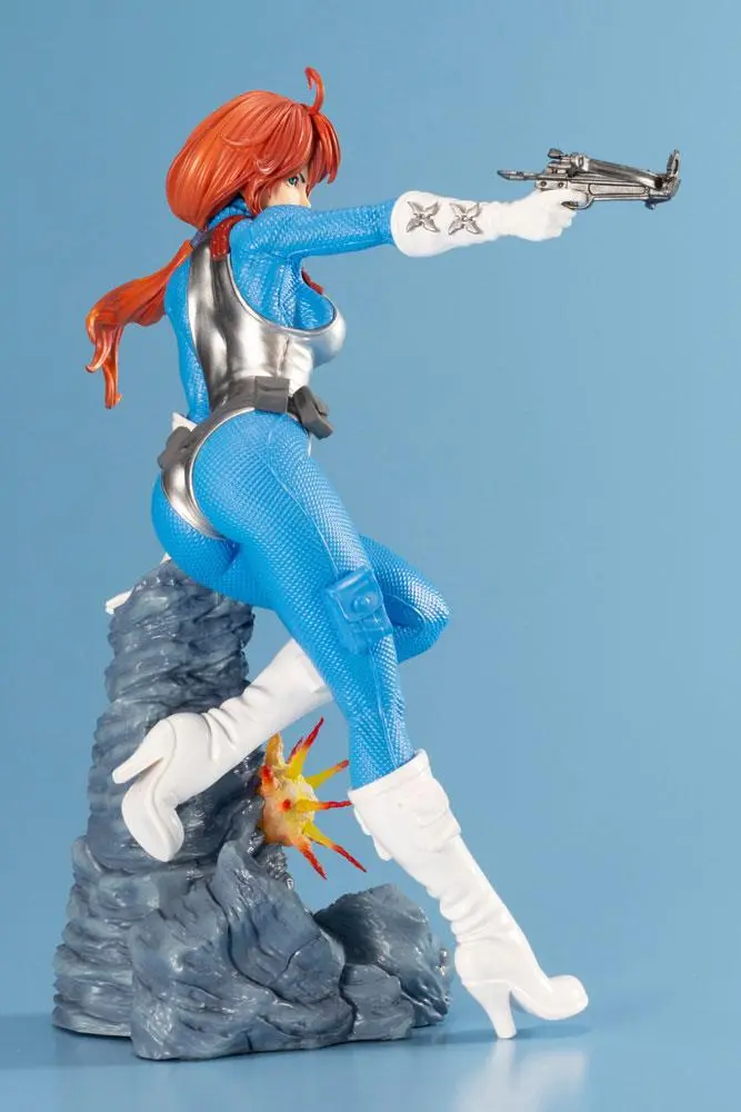 G.I. Joe Bishoujo 1/7 Scarlett 25th Anniversary Sky Blue Color Ver. PVC szobor figura 23 cm termékfotó