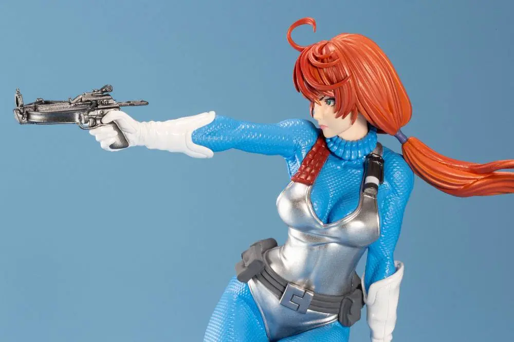 G.I. Joe Bishoujo 1/7 Scarlett 25th Anniversary Sky Blue Color Ver. PVC szobor figura 23 cm termékfotó