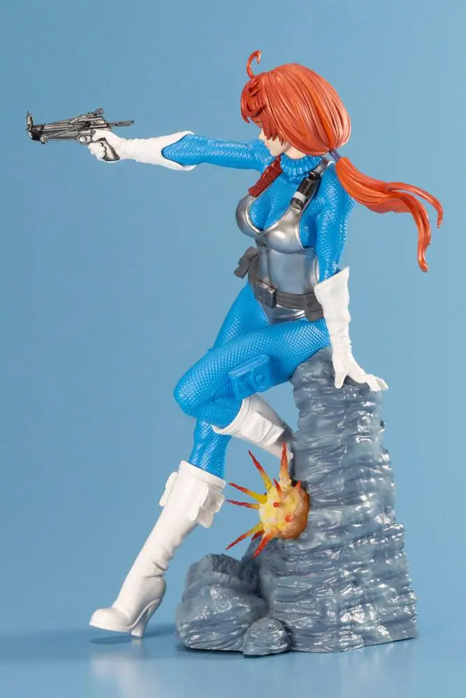 G.I. Joe Bishoujo 1/7 Scarlett 25th Anniversary Sky Blue Color Ver. PVC szobor figura 23 cm termékfotó