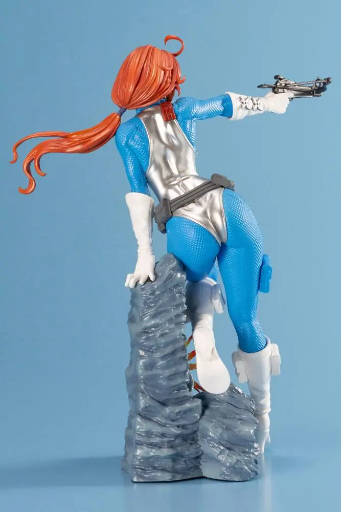 G.I. Joe Bishoujo 1/7 Scarlett 25th Anniversary Sky Blue Color Ver. PVC szobor figura 23 cm termékfotó