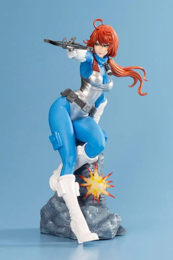 G.I. Joe Bishoujo 1/7 Scarlett 25th Anniversary Sky Blue Color Ver. PVC szobor figura 23 cm termékfotó