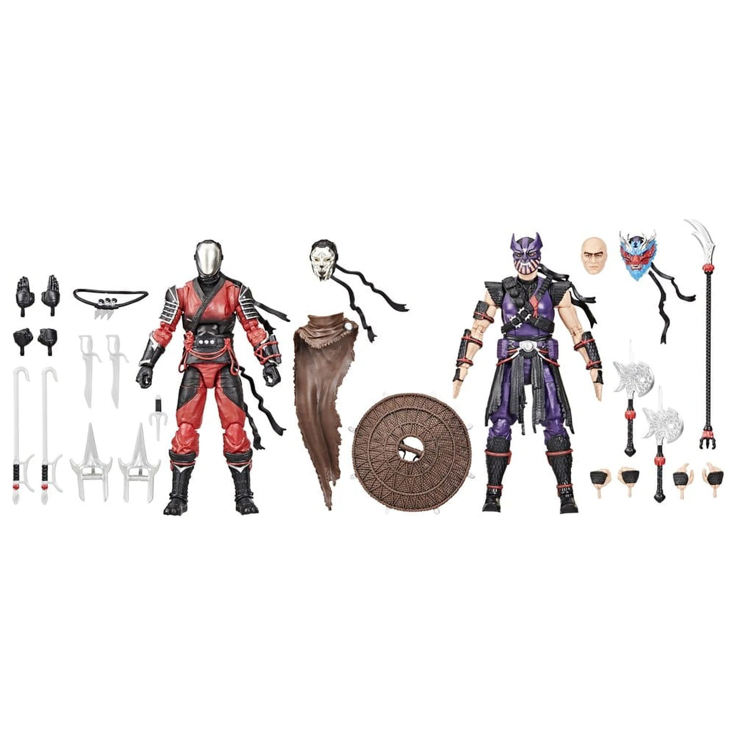 G.I. Joe Classified Series 2 db-os akciófigura csomag #160 Cobra Ninjas Slice & dobókocka 15 cm termékfotó