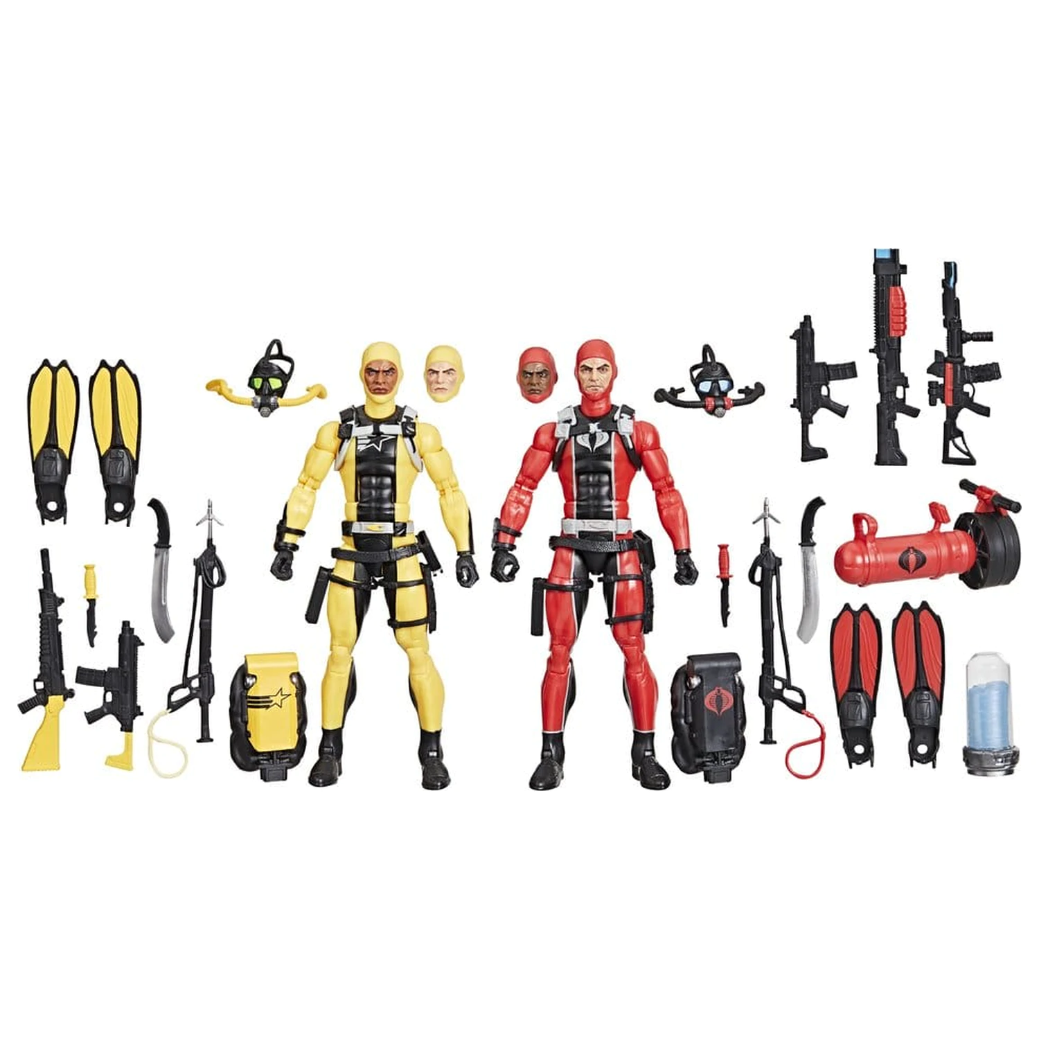 G.I. Joe Classified Series 2 db-os akciófigura csomag #169 G.I. Joe Diver vs. Cobra Diver 15 cm termékfotó