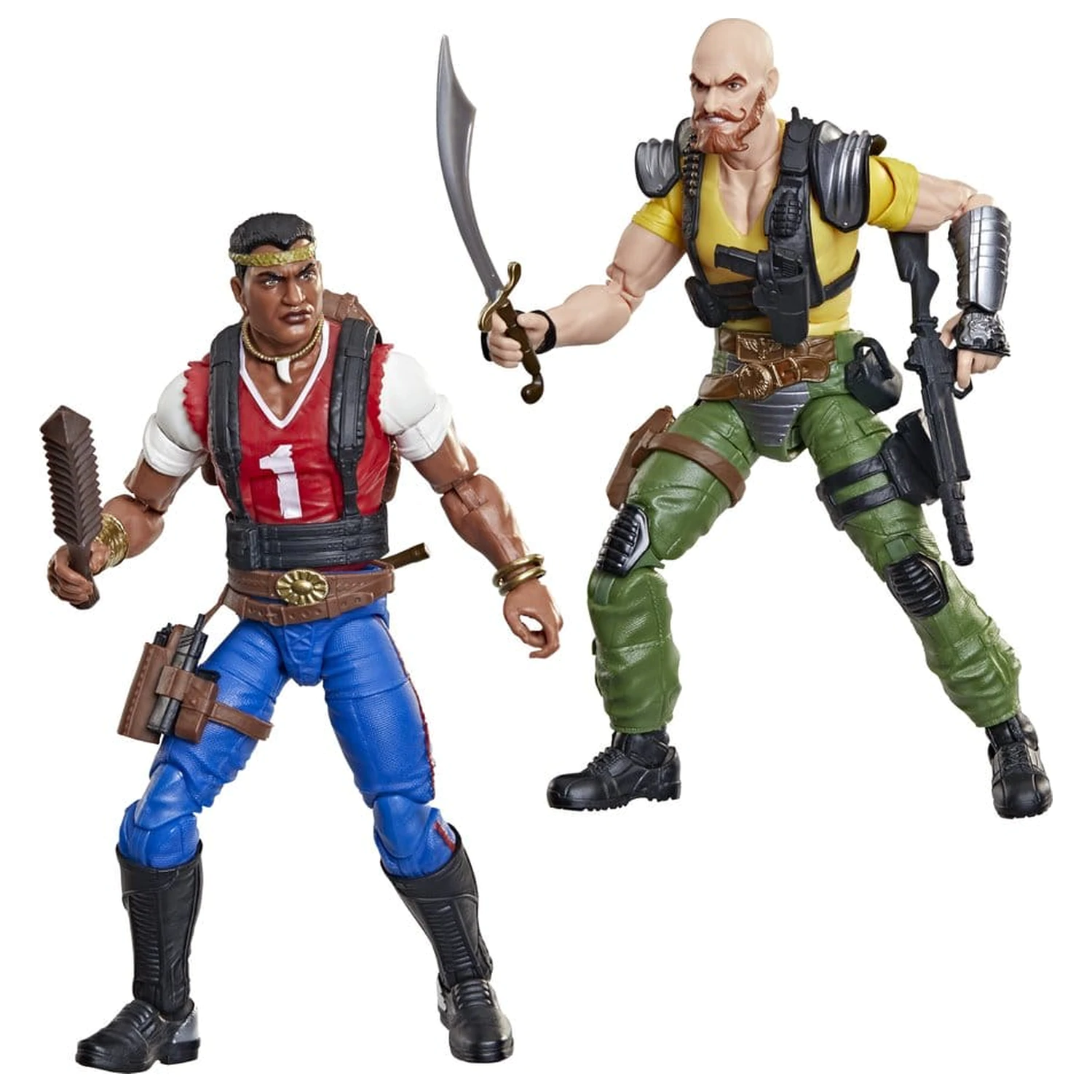 G.I. Joe Classified Series 2 db-os akciófigura csomag #193 David "Red Dog" Taputapu & Varujan "Taurus" Ayvazyan 15 cm termékfotó
