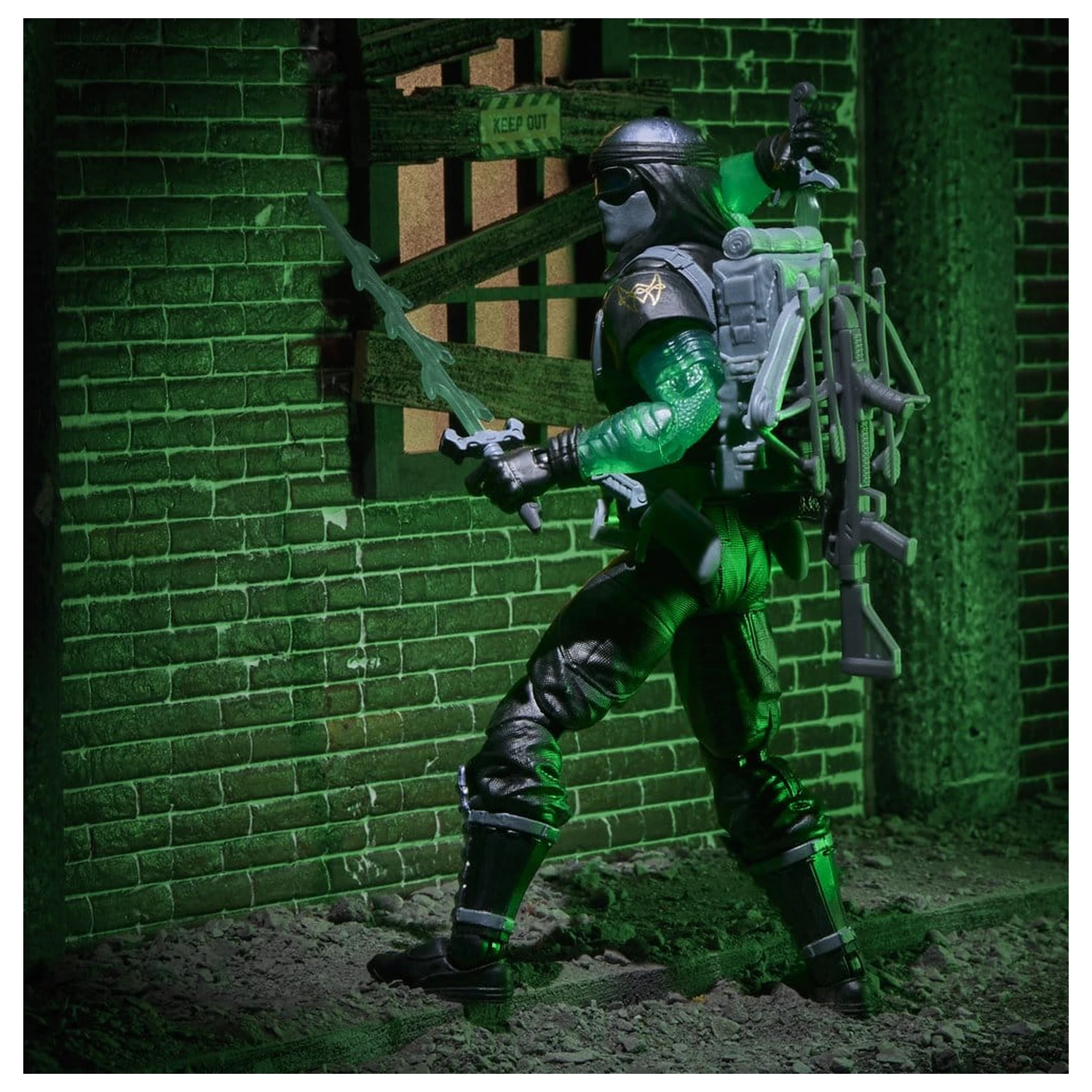 G.I. Joe Classified Series #202 Night-Creeper (D.I.R.E. Tech) akciófigura 15 cm termékfotó