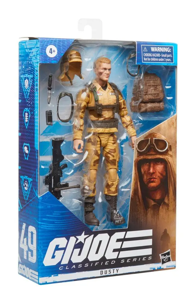 G.I. Joe Classified Series 2023 Dusty akciófigura 15 cm termékfotó