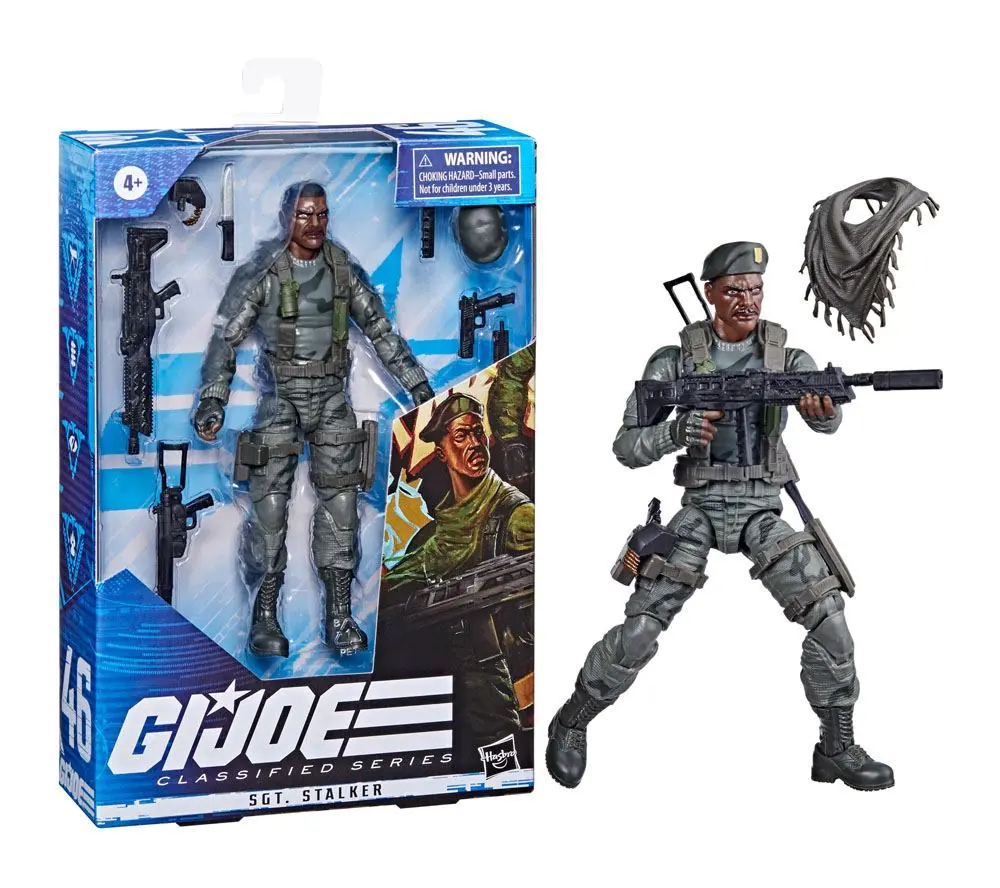 G.I. Joe Classified Series 2023 Sgt. Stalker akciófigura 15 cm termékfotó
