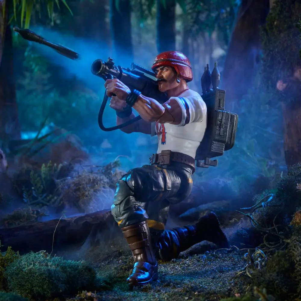 G.I. Joe Classified Series 2023 Tiger Force: David L. Bazooka Katzenbogen akciófigura 15 cm termékfotó