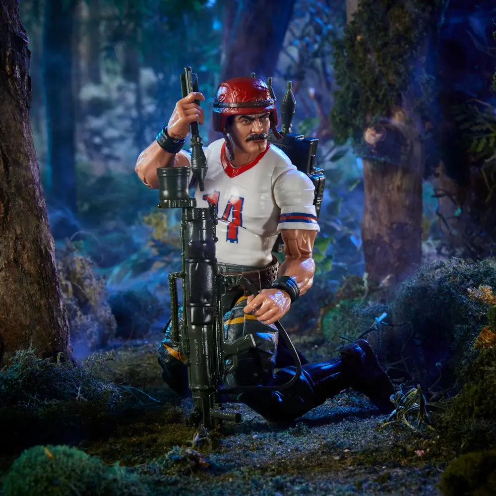 G.I. Joe Classified Series 2023 Tiger Force: David L. Bazooka Katzenbogen akciófigura 15 cm termékfotó