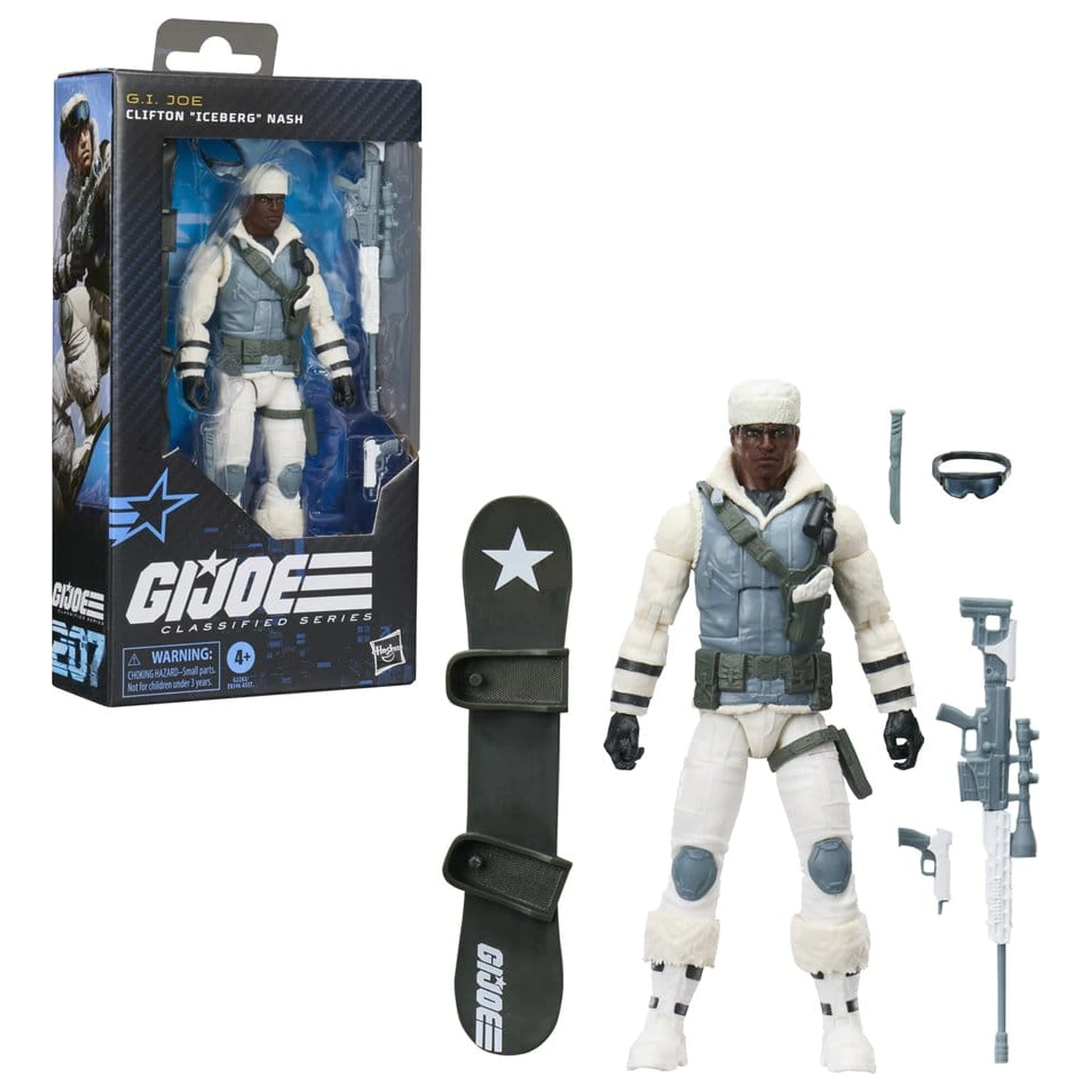 G.I. Joe Classified Series #207 Clifton "Iceberg" Nash akciófigura 15 cm termékfotó