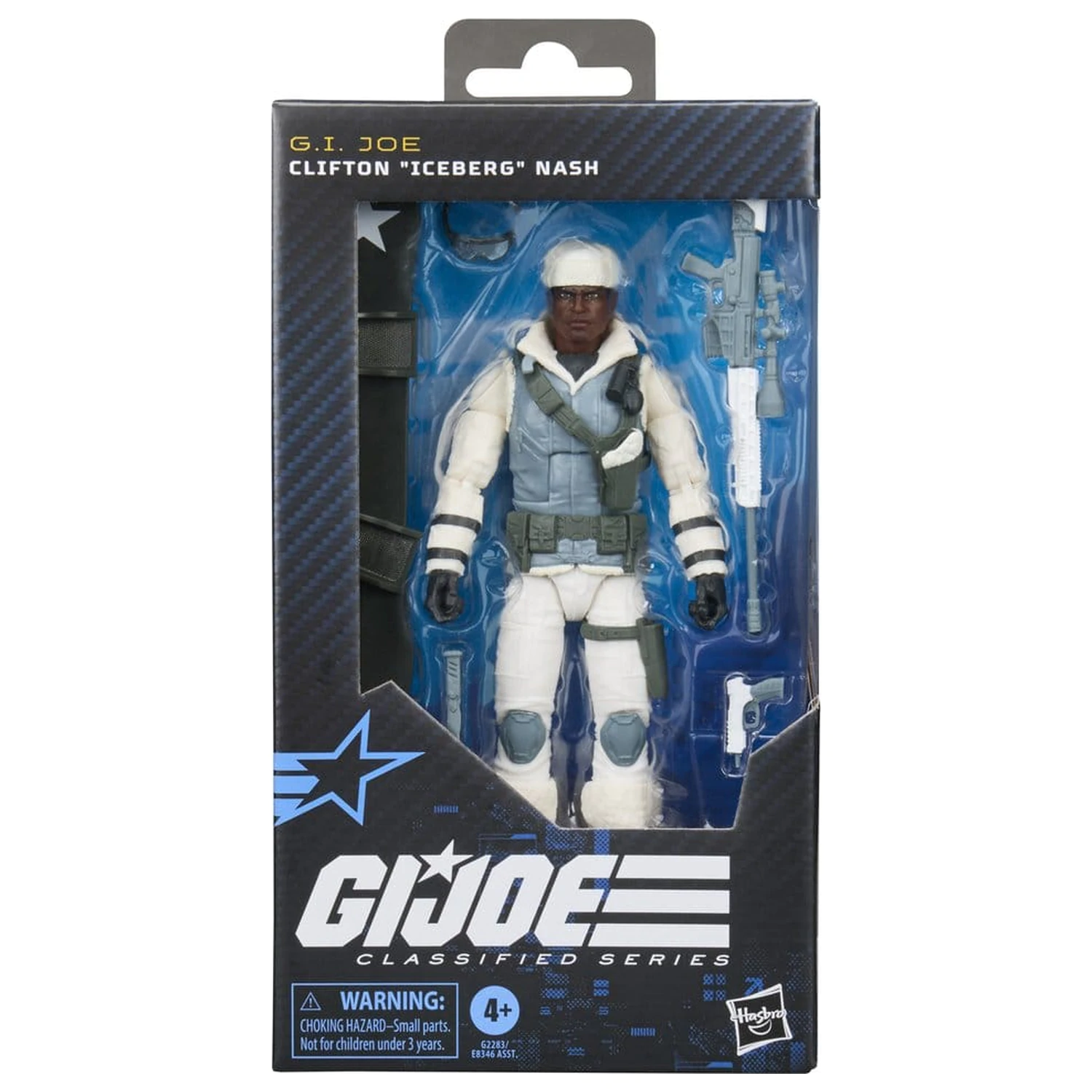 G.I. Joe Classified Series #207 Clifton "Iceberg" Nash akciófigura 15 cm termékfotó
