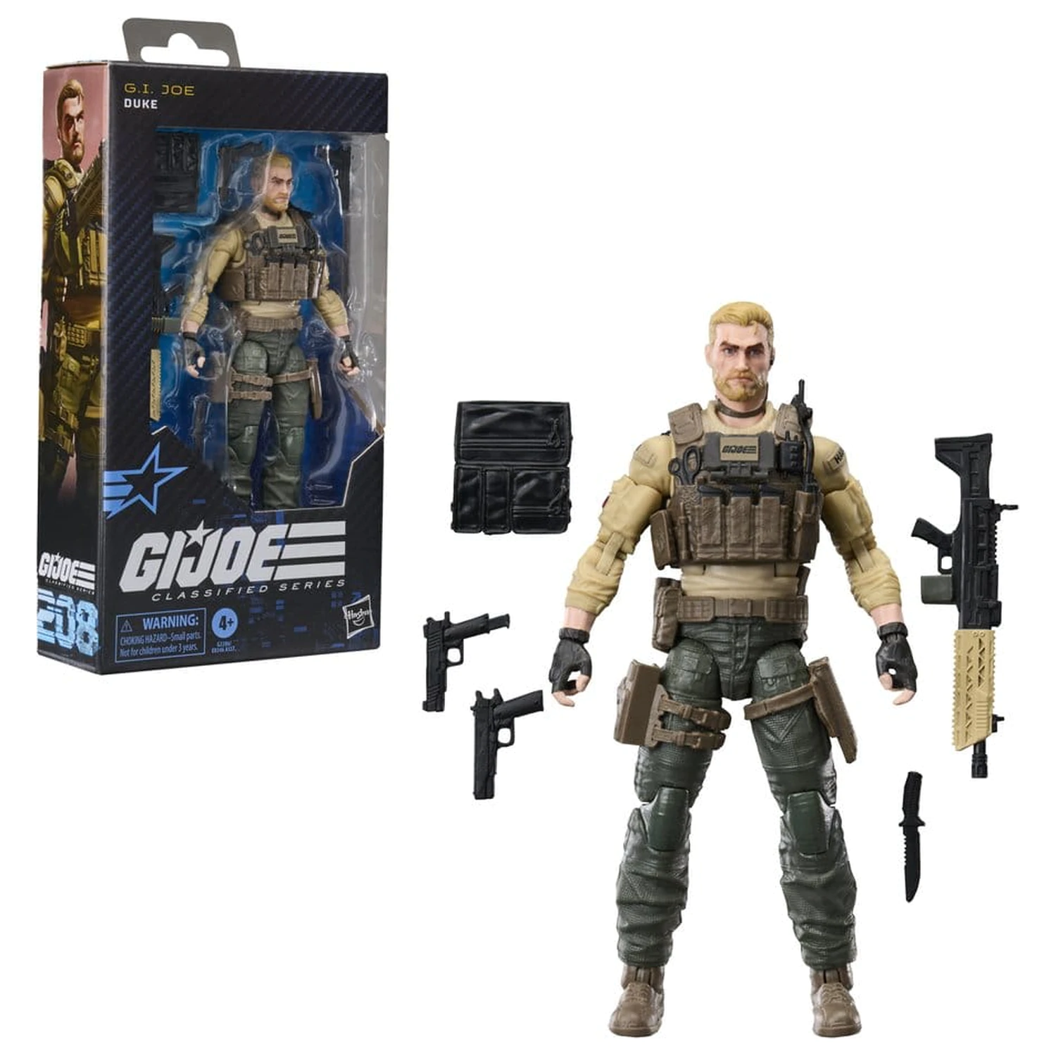 G.I. Joe Classified Series #208 Duke akciófigura 15 cm termékfotó