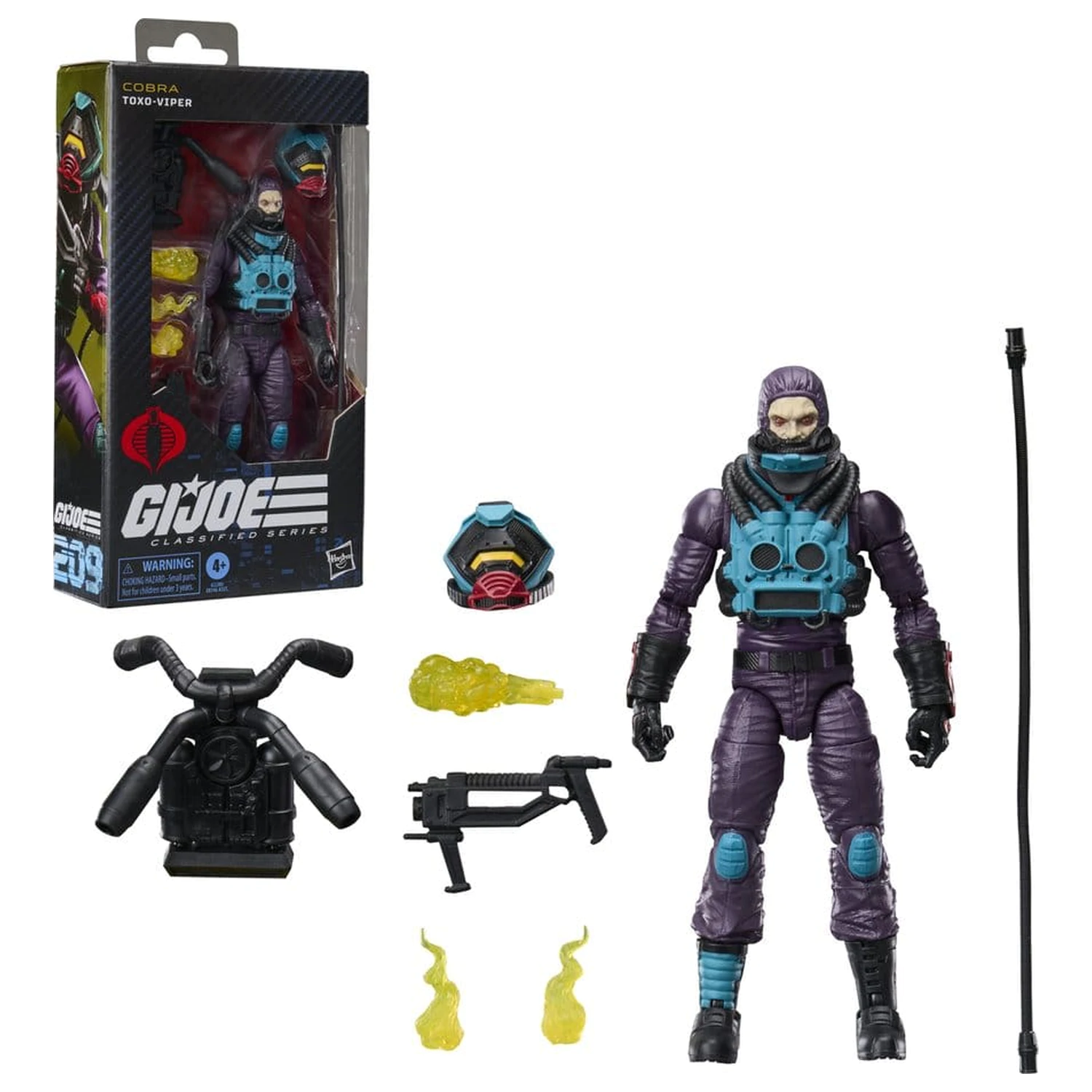 G.I. Joe Classified Series #209 Toxo-Viper akciófigura 15 cm termékfotó