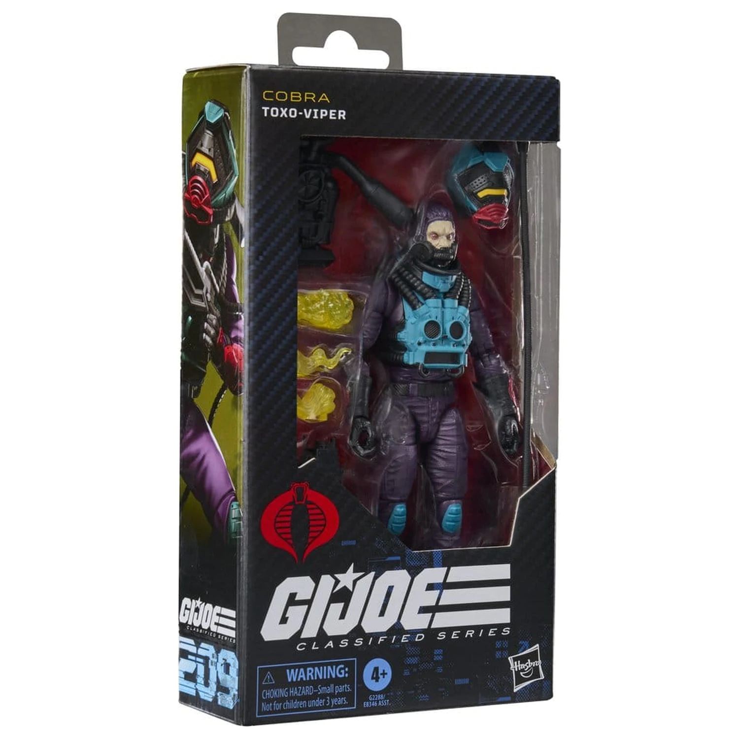 G.I. Joe Classified Series #209 Toxo-Viper akciófigura 15 cm termékfotó
