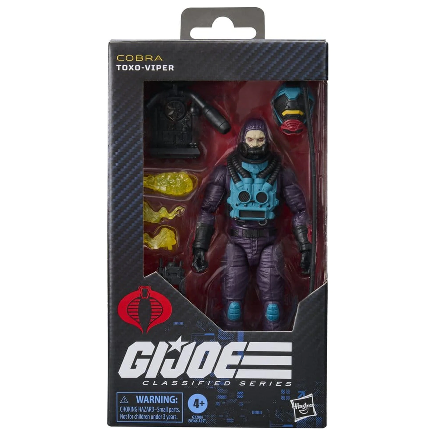 G.I. Joe Classified Series #209 Toxo-Viper akciófigura 15 cm termékfotó