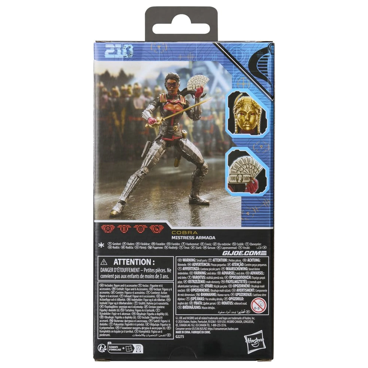 G.I. Joe Classified Series #210 Mistress Armada akciófigura 15 cm termékfotó