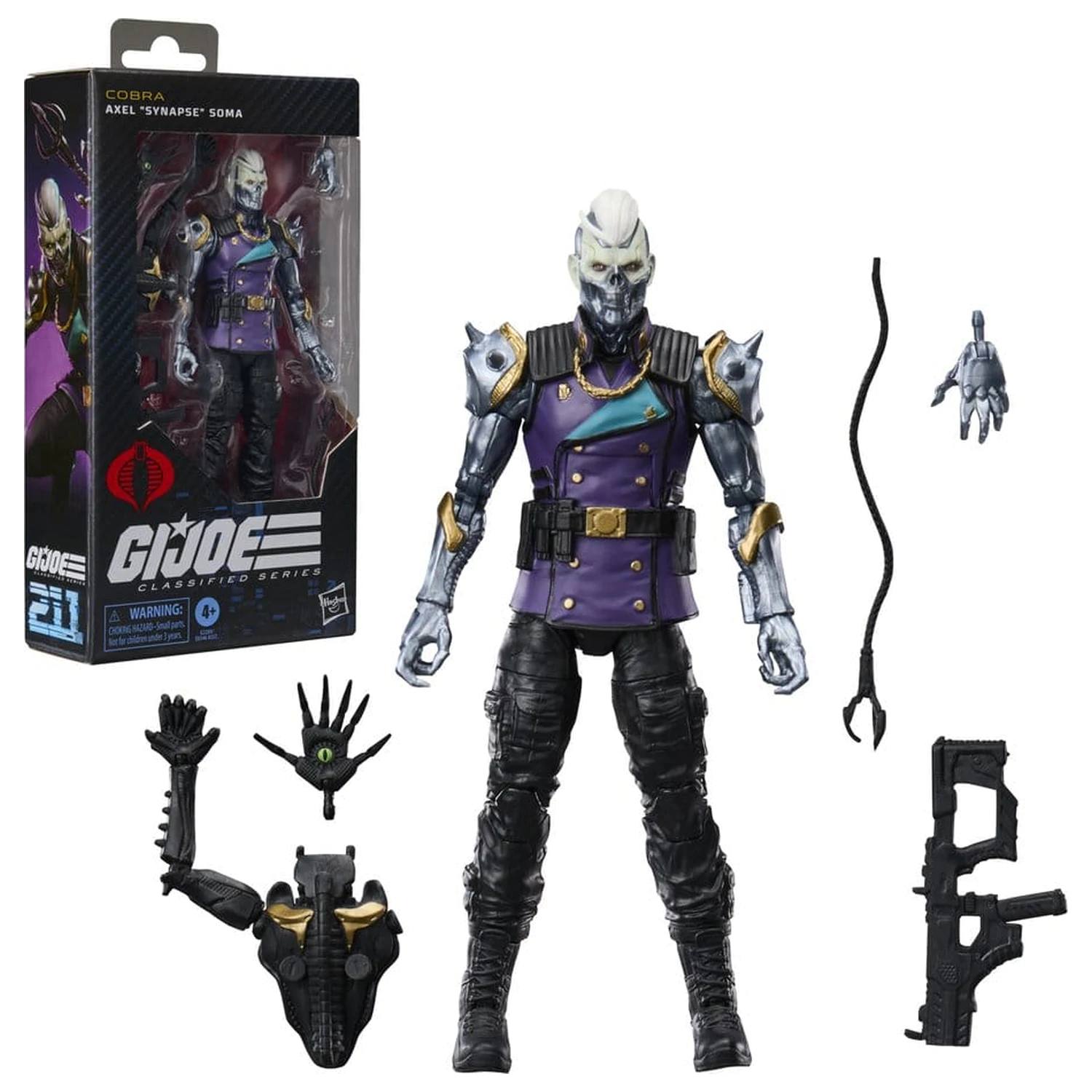G.I. Joe Classified Series #211 Axel "Synapse" Soma akciófigura 15 cm termékfotó