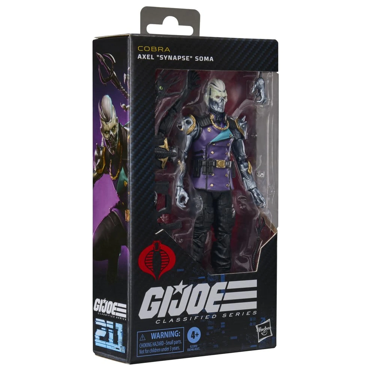 G.I. Joe Classified Series #211 Axel "Synapse" Soma akciófigura 15 cm termékfotó