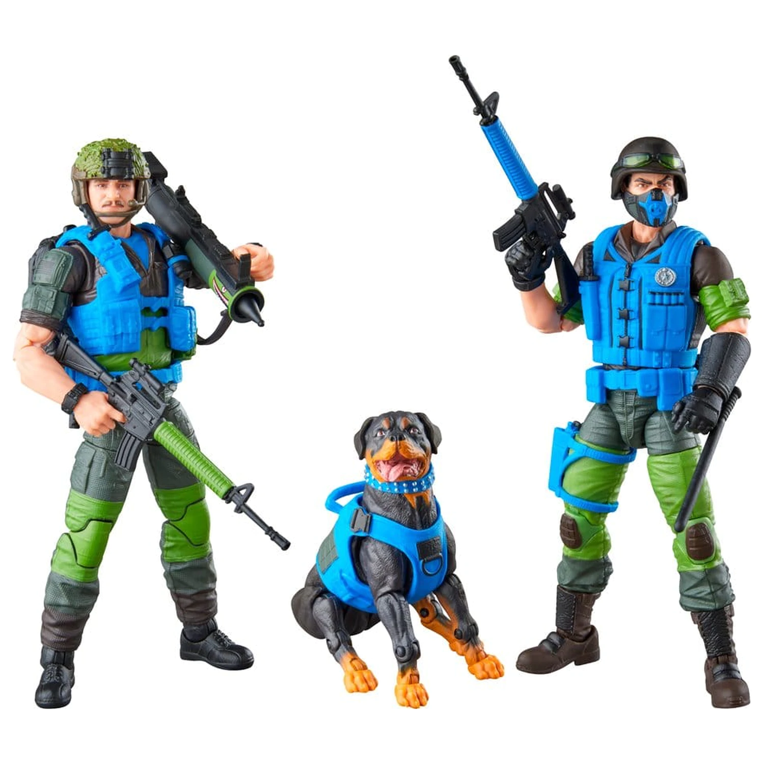 G.I. Joe Classified Series #220 Mad Marauders: Footloose & Mutt & Junkyard 3 db-os akciófigura csomag 15 cm termékfotó