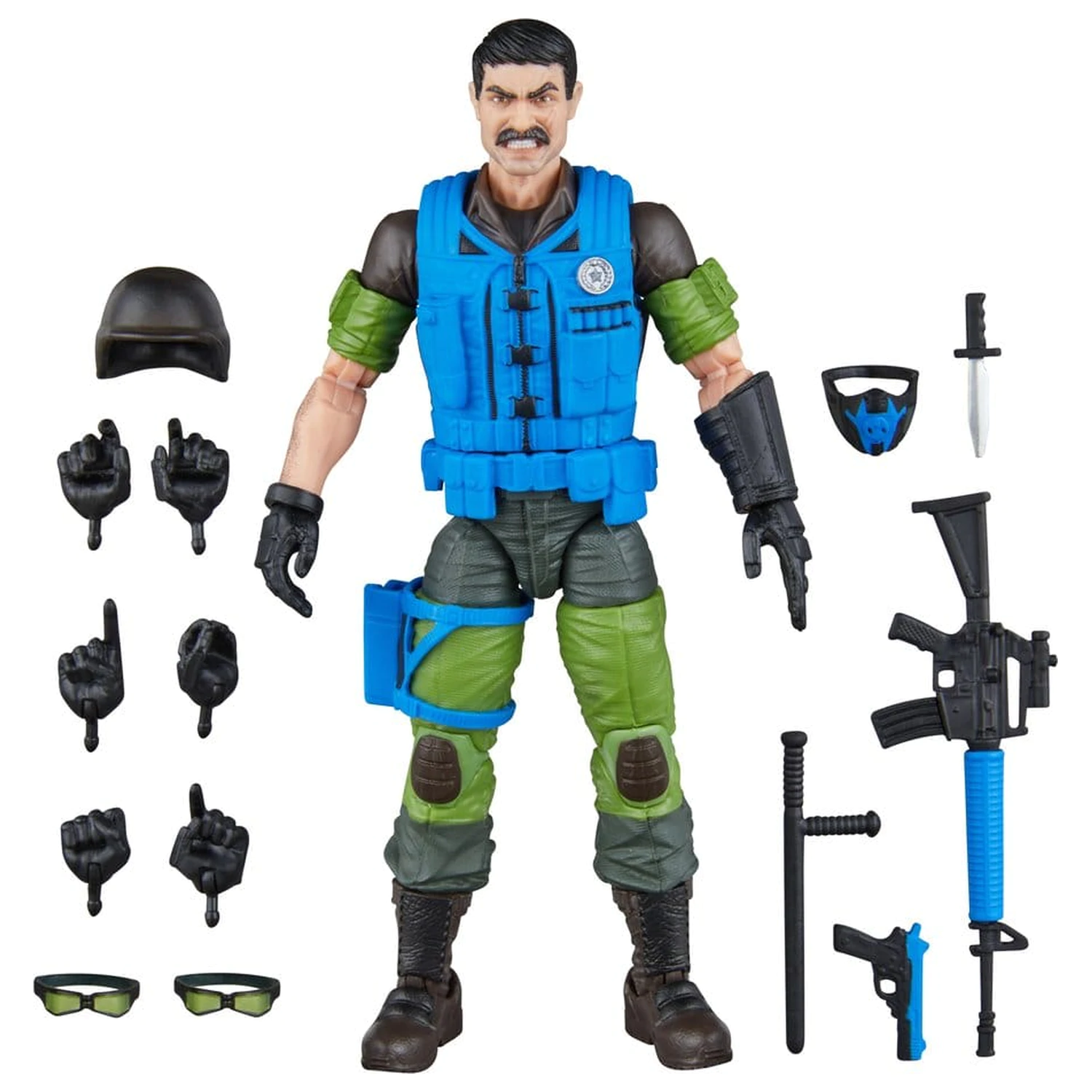 G.I. Joe Classified Series #220 Mad Marauders: Footloose & Mutt & Junkyard 3 db-os akciófigura csomag 15 cm termékfotó