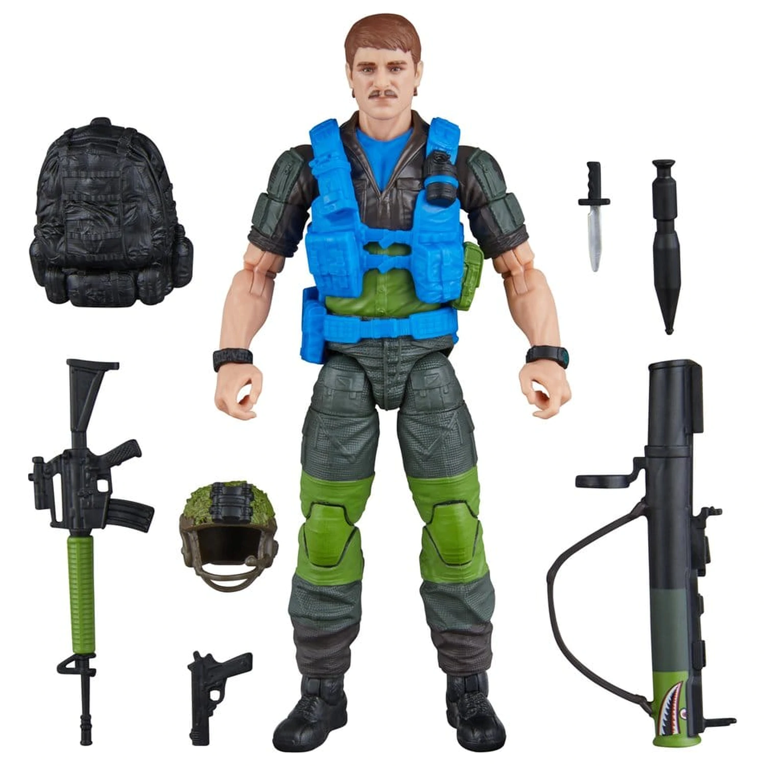 G.I. Joe Classified Series #220 Mad Marauders: Footloose & Mutt & Junkyard 3 db-os akciófigura csomag 15 cm termékfotó