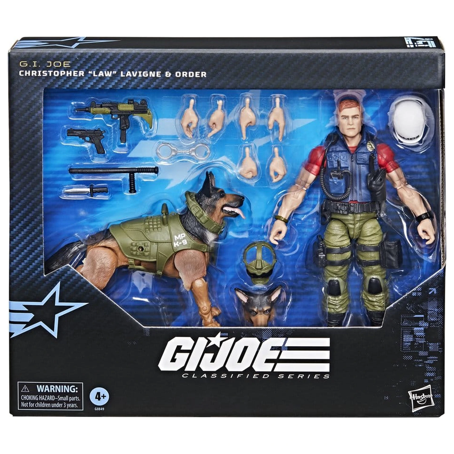 G.I. Joe Classified Series akciófigura #157 Christopher "Law" Lavigne & Order 15 cm termékfotó