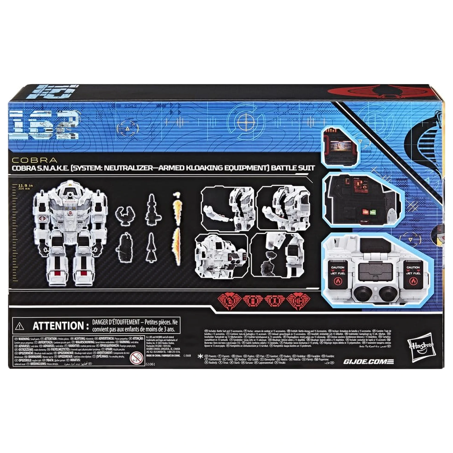 G.I. Joe Classified Series akciófigura #162 Cobra S.N.A.K.E. Battle Suit 15 cm termékfotó