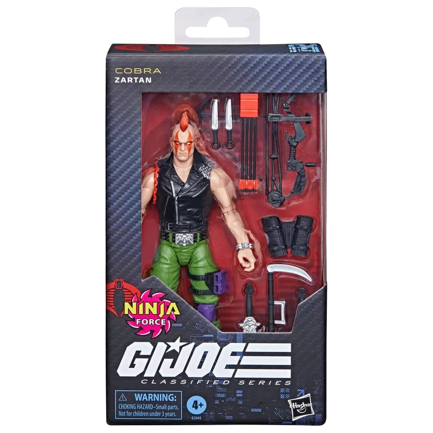 G.I. Joe Classified Series akciófigura #192 Ninja Force Zartan 15 cm termékfotó